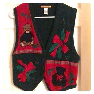 Vintage Christmas vest